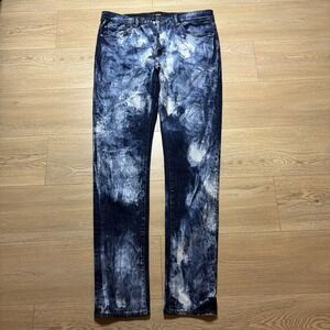BLUECARATS The McQueen 5-Pocket Jeans in Painted Bleach Size 38 Street Wear